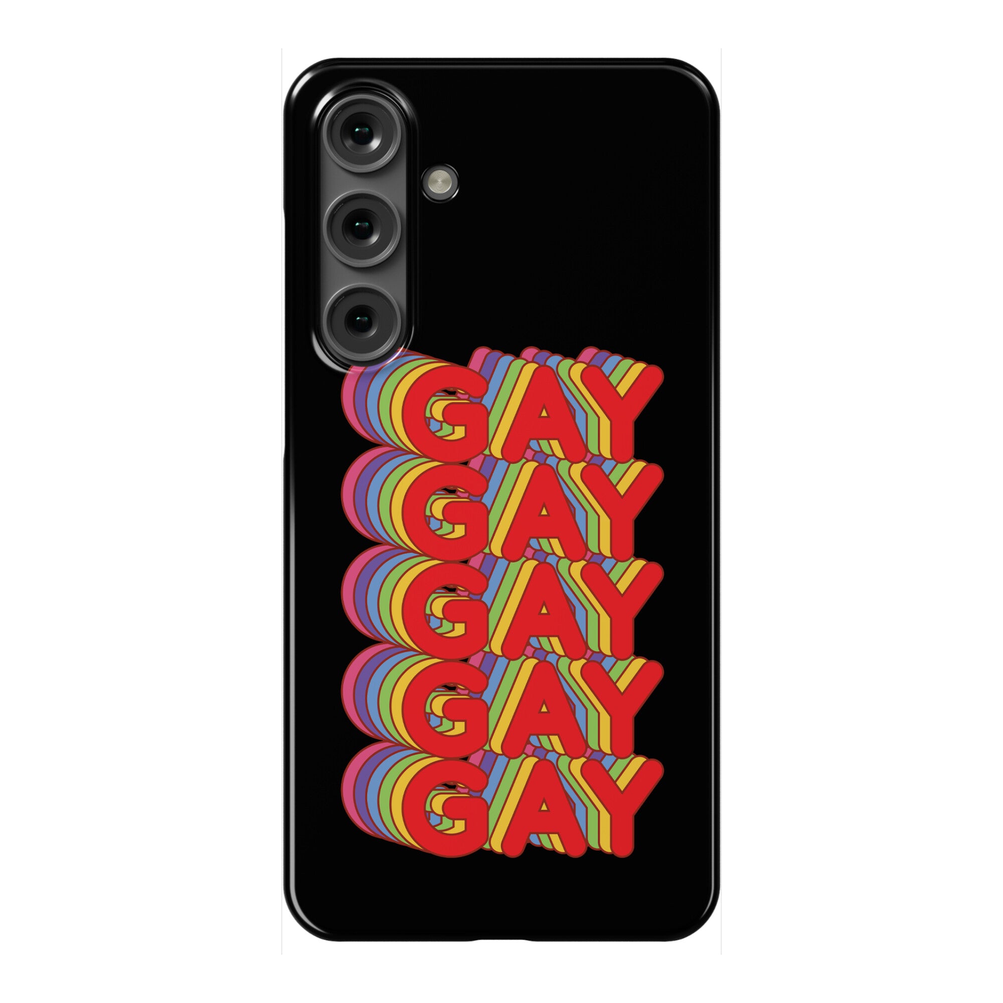 Gay Retro Rainbow Phone Case
